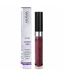Aravia Professional Magnificent Color Lip Tint 10 - Тинт-блеск для губ, оттенок бордовый 5.5 мл